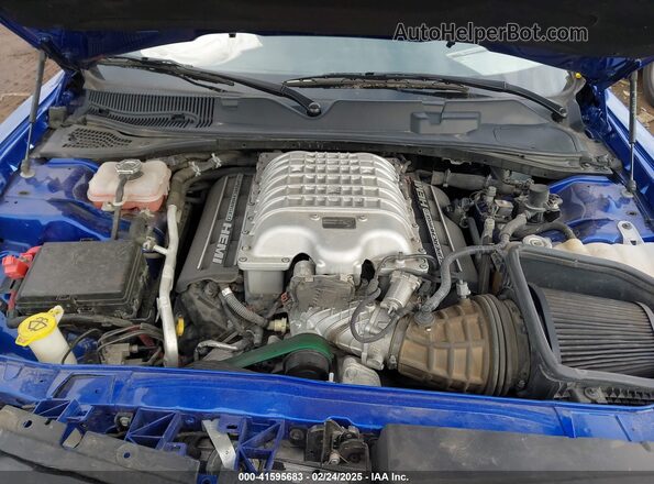 2C3CDZL91KH631729 2019 DODGE CHALLENGER Blue Հետևի տեսք