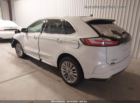 2FMPK3K98LBB23971 2020 FORD EDGE Белый Задняя левая четверть