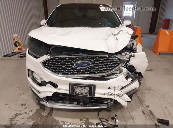 2FMPK3K98LBB23971 2020 FORD EDGE Белый Вид спереди