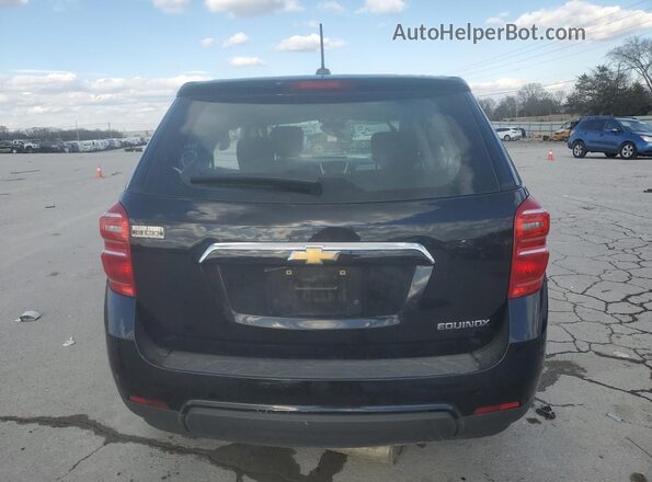 2GNALBEK2G6248602 2016 CHEVROLET EQUINOX Black Rear view
