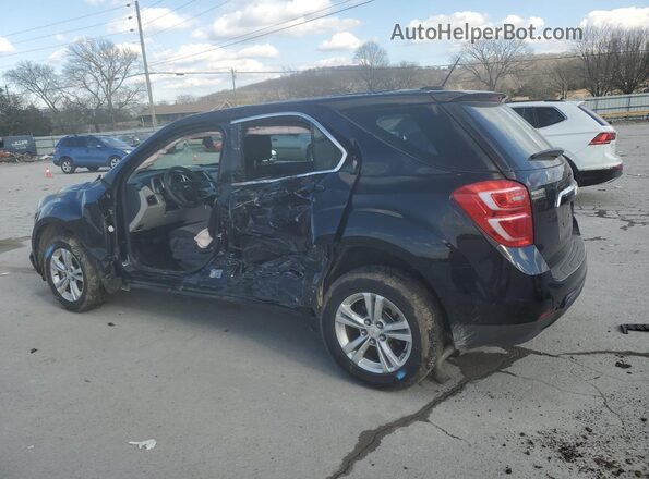 2GNALBEK2G6248602 2016 CHEVROLET EQUINOX Black Rear left