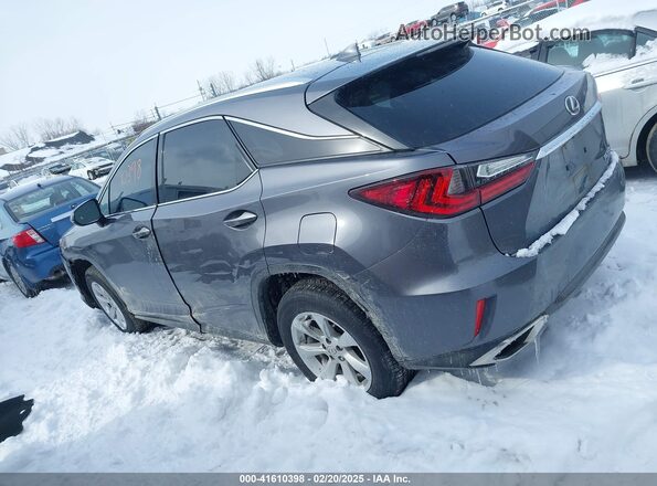 2T2BZMCA0GC014924 2016 LEXUS RX Gray Սալոնի 360 աստիճան տեսք