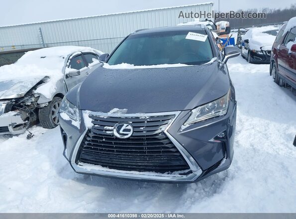 2T2BZMCA0GC014924 2016 LEXUS RX Gray Սարքավորումների վահանակի տեսք