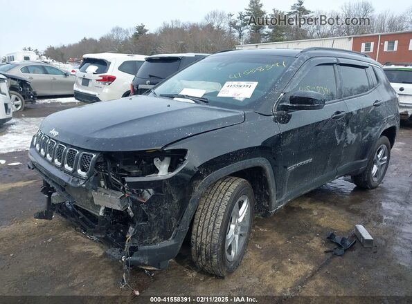 3C4NJDBN9PT516342 2023 JEEP COMPASS Black წინა მარცხენა ხედი სამი მეოთხედიდან