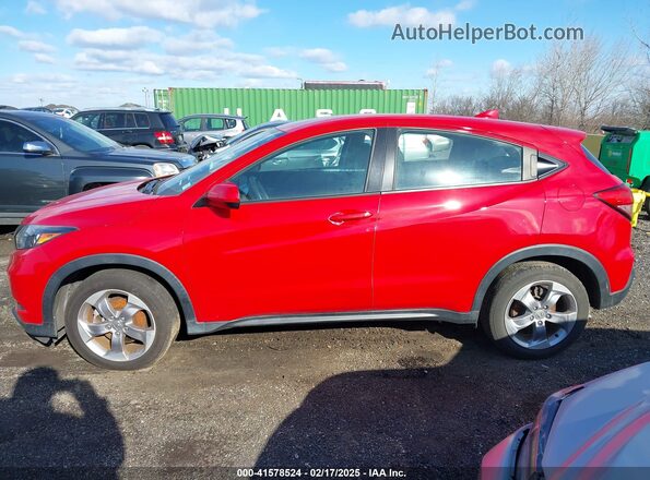 3CZRU6H31JG700419 2018 HONDA HR-V Red 360 interior view