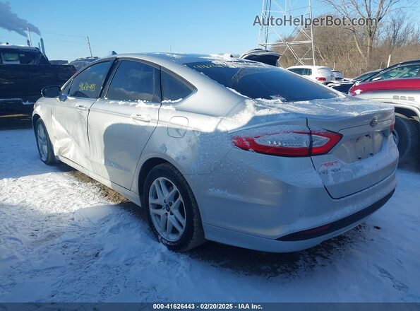 3FA6P0H73GR177083 2016 FORD FUSION Silver Trasero izquierdo