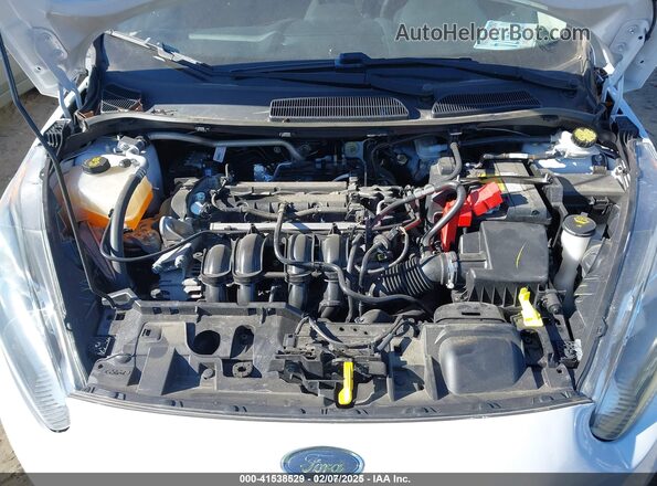 3FADP4BJ4KM141153 2019 FORD FIESTA Белый Вид подкапотного пространства