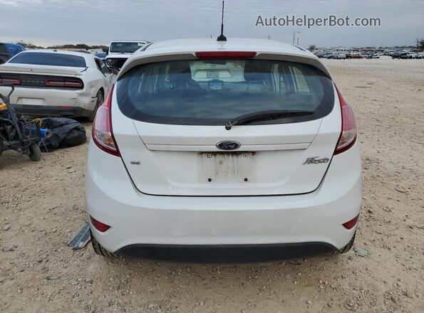 3FADP4EJ6KM105525 2019 FORD FIESTA White Vista trasera