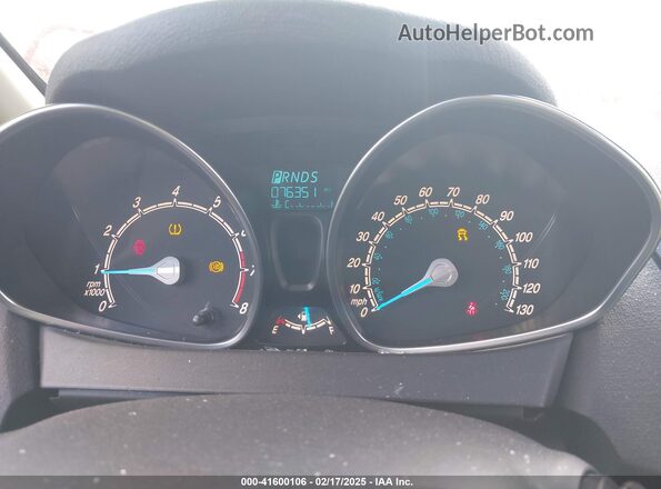 3FADP4EJ6KM136872 2019 FORD FIESTA Silver უკანა სავარძლების ხედი