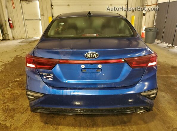 3KPF24AD9LE173489 2020 KIA FORTE Blue უკანა ხედი
