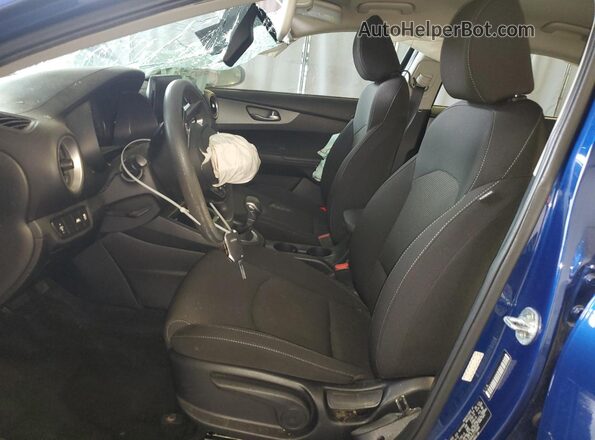 3KPF24AD9LE173489 2020 KIA FORTE Blue წინა სალონის ხედი