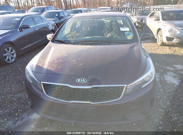 3KPFK4A73HE047646 2017 KIA FORTE Maroon 
