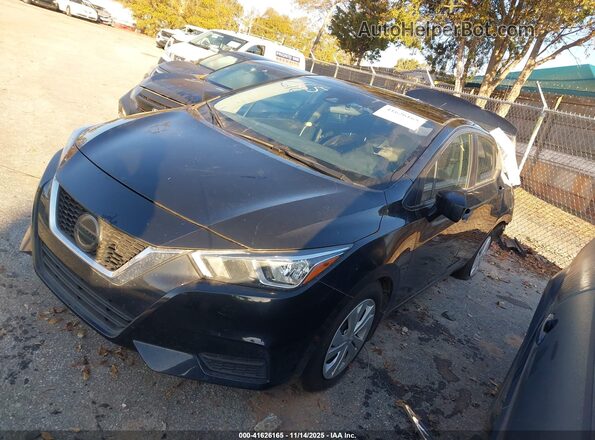 3N1CN8DV3ML894980 2021 NISSAN VERSA Black 