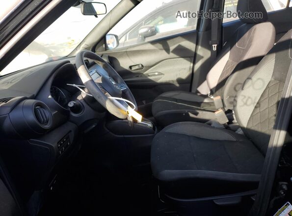 3N1CP5BV1LL561834 2020 NISSAN KICKS Black Вид салону спереду