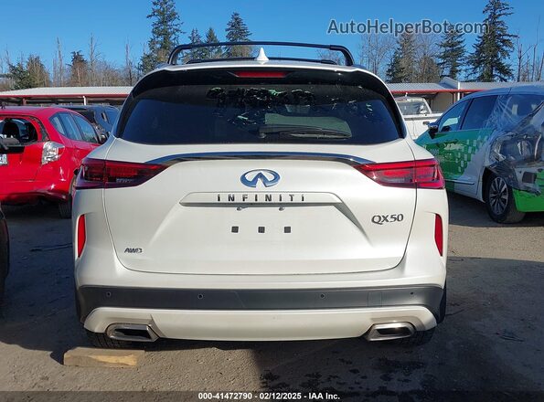 3PCAJ5BB4MF118461 2021 INFINITI QX50 Белый 