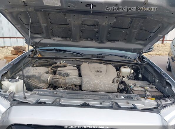 3TMCZ5AN8KM208475 2019 TOYOTA TACOMA Silver უკანა ხედი
