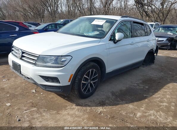 3VV2B7AX1MM070358 2021 VOLKSWAGEN TIGUAN White Передня ліва чверть