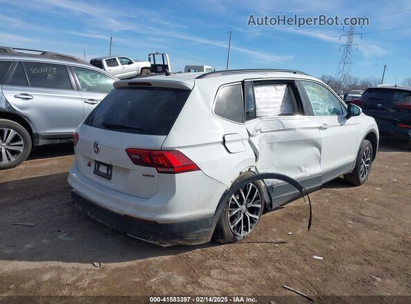 3VV2B7AX1MM070358 2021 VOLKSWAGEN TIGUAN White Задня права чверть