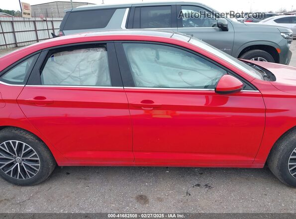 3VWCB7BU8LM011214 2020 VOLKSWAGEN JETTA Red უკანა სალონის ხედი