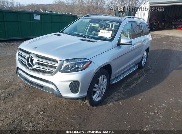 4JGDF6EE1KB237753 2019 MERCEDES-BENZ GLS 450 Silver Передня ліва чверть