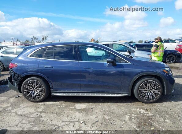 4JGGM1CB9PA034878 2023 MERCEDES-BENZ EQE 350 SUV Dark Blue Widok wnętrza z tyłu