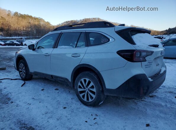 4S4BTAAC5L3265784 2020 SUBARU OUTBACK Белый Задняя левая четверть