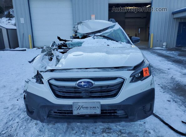 4S4BTAAC5L3265784 2020 SUBARU OUTBACK Белый Вид спереди