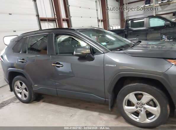 4T3D6RFV2MU054151 2021 TOYOTA LIMITED Gray Вид задньої частини салону