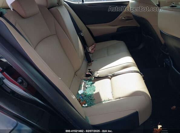 58AD11D13MU001752 2021 LEXUS ES 250 Black Vista de la etiqueta del VIN