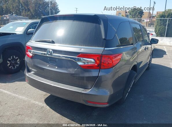 5FNRL6H24KB086490 2019 HONDA ODYSSEY Gray Trasero derecho