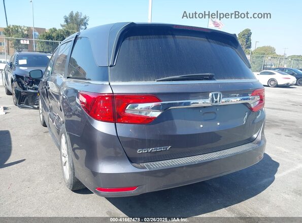 5FNRL6H24KB086490 2019 HONDA ODYSSEY Gray Trasero izquierdo