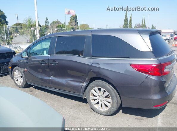 5FNRL6H24KB086490 2019 HONDA ODYSSEY Gray Vista interior de 360 grados