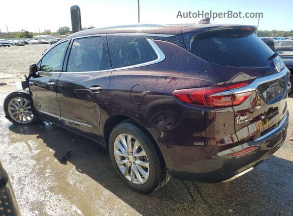 5GAERCKW5JJ153162 2018 BUICK ENCLAVE Burgundy Задня ліва чверть
