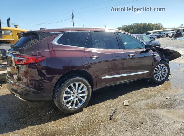 5GAERCKW5JJ153162 2018 BUICK ENCLAVE Burgundy Задня права чверть
