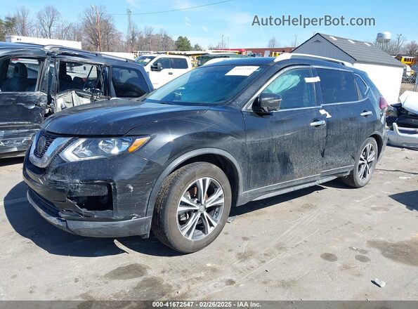 5N1AT2MT5LC779843 2020 NISSAN ROGUE Черный Передняя левая четверть