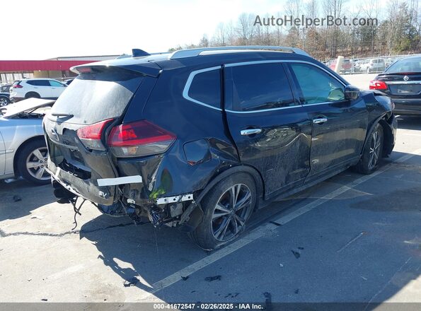 5N1AT2MT5LC779843 2020 NISSAN ROGUE Черный Задняя правая четверть