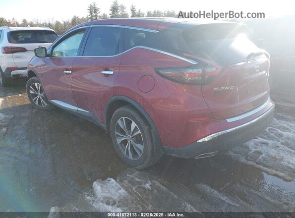 5N1AZ2MS5KN162385 2019 NISSAN MURANO Красный Задняя левая четверть
