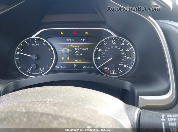 5N1AZ2MS5KN162385 2019 NISSAN MURANO Красный Вид задних сидений