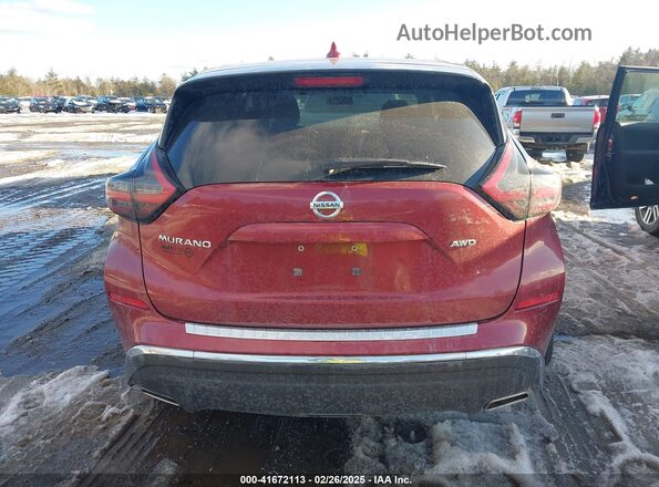 5N1AZ2MS5KN162385 2019 NISSAN MURANO Красный 