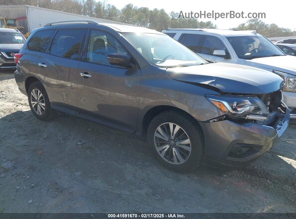 5N1DR2MM4KC636644 2019 NISSAN PATHFINDER Gray Vista interior trasera