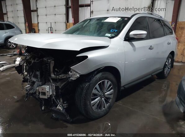 5N1DR2MN8KC609651 2019 NISSAN PATHFINDER Silver Front left