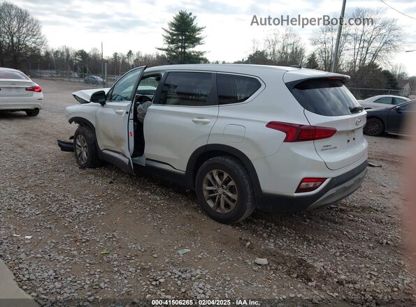 5NMS23AD0LH158798 2020 HYUNDAI SANTA FE White უკანა მარცხენა