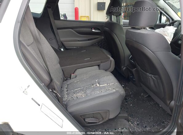 5NMS23AD0LH158798 2020 HYUNDAI SANTA FE White VIN კოდის სტიკერის ხედი