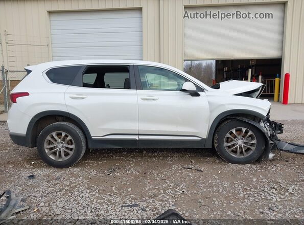 5NMS23AD0LH158798 2020 HYUNDAI SANTA FE White უკანა სალონის ხედი