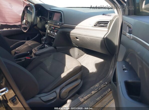 5NPD84LF5LH551839 2020 HYUNDAI ELANTRA Black წინა სალონის ხედი