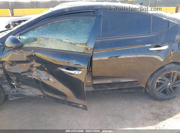 5NPD84LF5LH551839 2020 HYUNDAI ELANTRA Black უკანა სალონის ხედი