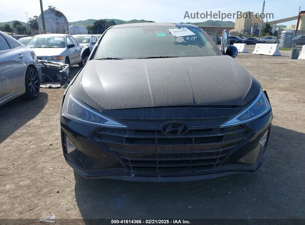 5NPD84LF5LH551839 2020 HYUNDAI ELANTRA Black წინა პანელის ხედი