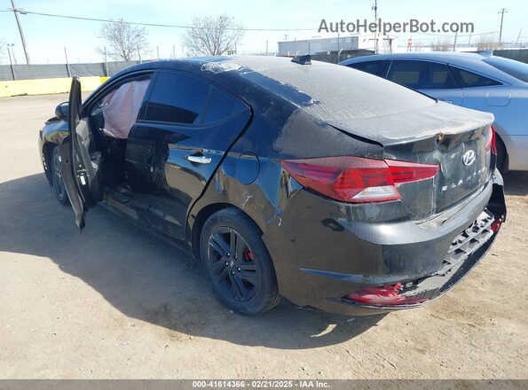 5NPD84LF5LH551839 2020 HYUNDAI ELANTRA Black უკანა მარცხენა