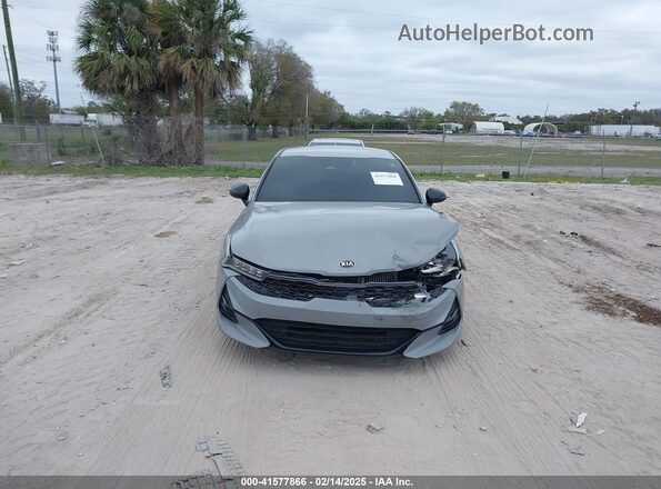 5XXG64J27MG021050 2021 KIA K5 Gray 