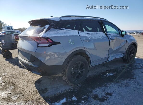 5XYK7CDF6SG249498 2025 KIA SPORTAGE Серый Задняя правая четверть